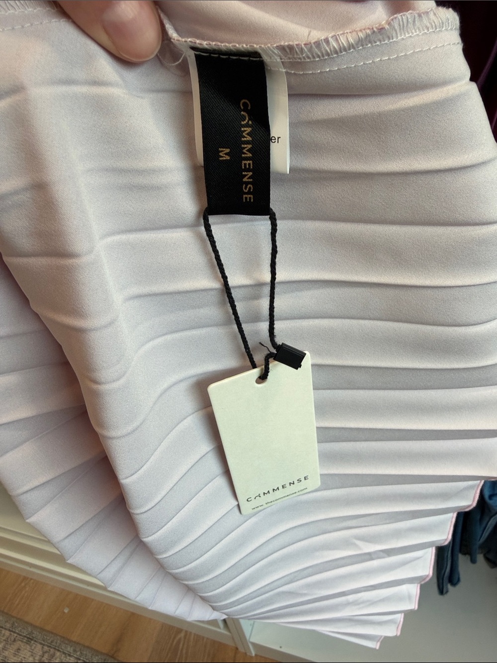 Sleeveless Black to Pink Gradient Dress - Picture 3 of 5